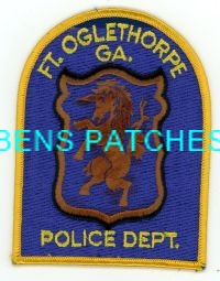 GEORGIA,FORT FT OGLETHORPE POLICE 4